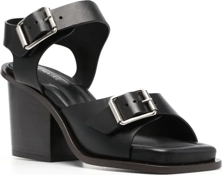 80mm Leather Sandals - Image 2