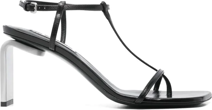 80mm Leather Sandals