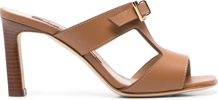 80mm Leather Sandals