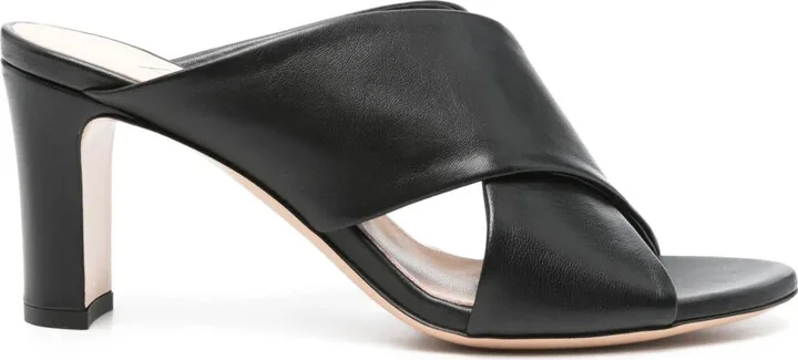 80mm Leather Sandals