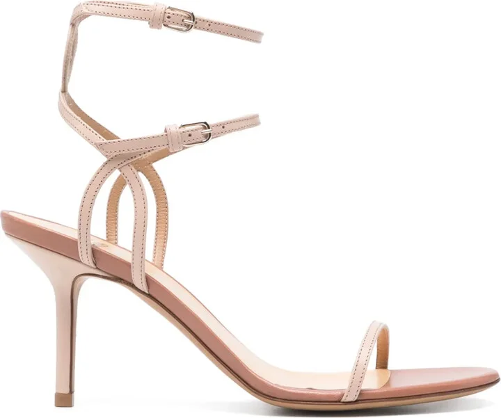 80mm Leather Sandals