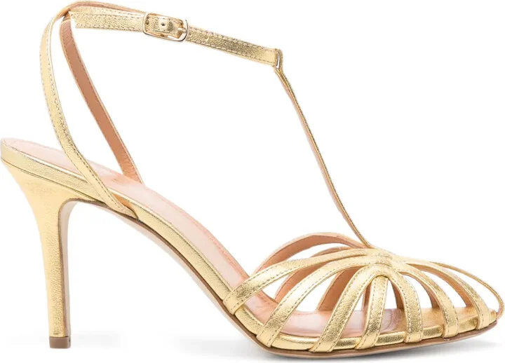 80mm Leather Sandals