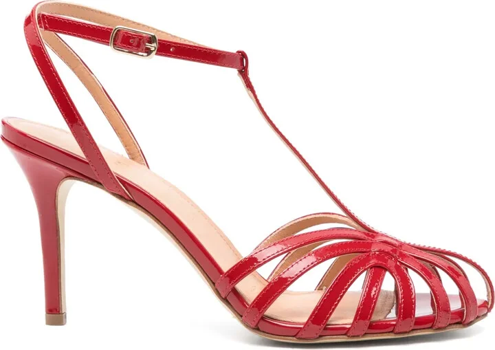 80mm Leather Sandals