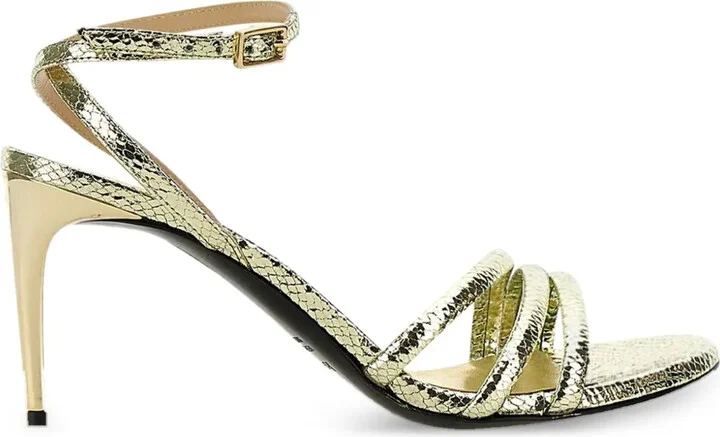 80mm Leather Sandals