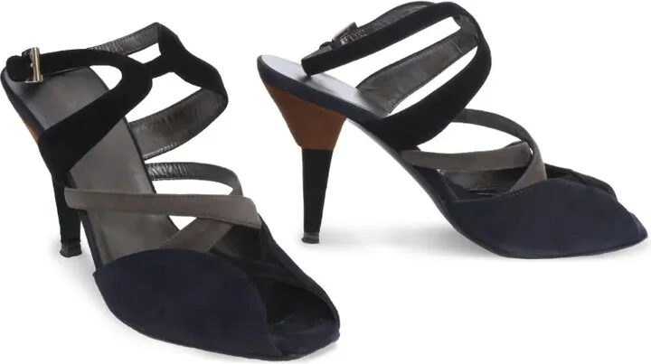 80mm Leather Sandals