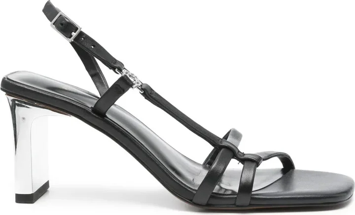 80mm Leather Sandals