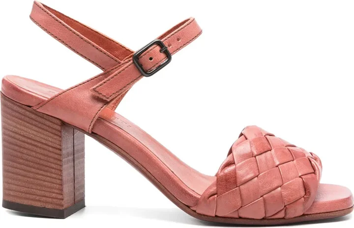 80mm Leather Sandals