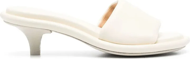 80mm Leather Sandals