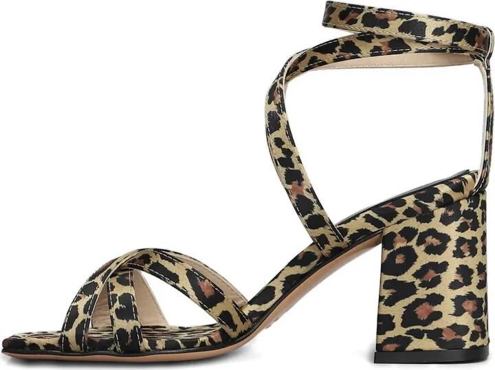 80mm Leopard-Print Sandals - Image 5