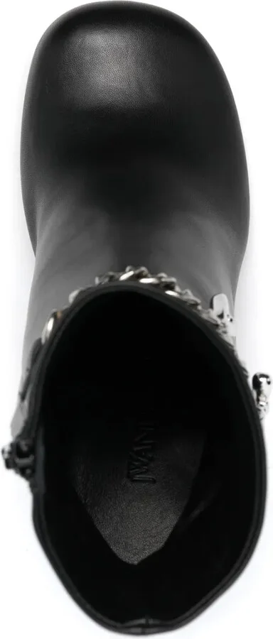80mm Logo-Embellished Leather Boots - Image 4