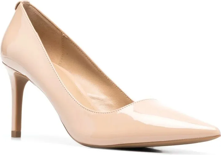 80mm Logo-Plaque Leather Pumps - Image 2