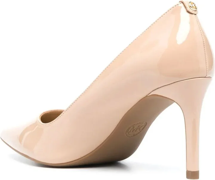80mm Logo-Plaque Leather Pumps - Image 3