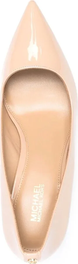 80mm Logo-Plaque Leather Pumps - Image 4