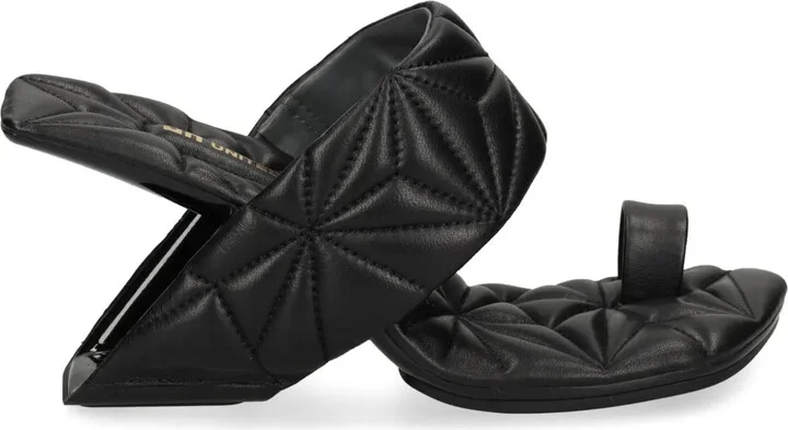 80mm Loop Hi Puffy sandals