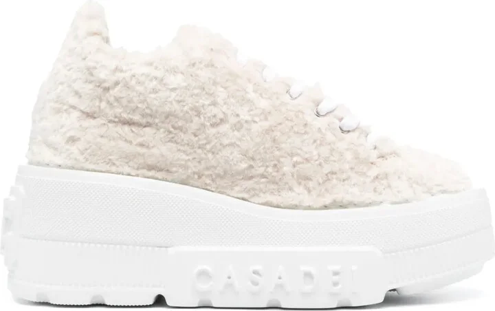 80mm Low-Top Fleece Sneakers