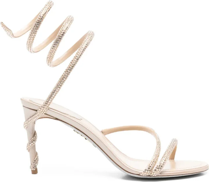 80mm Margot spiral-embellished sandals