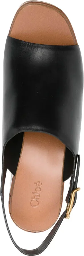 80mm Maxime wedge sandals - Image 4