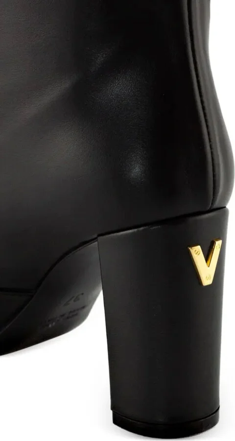 80mm Metal-Logo Block-Heel Boots - Image 3