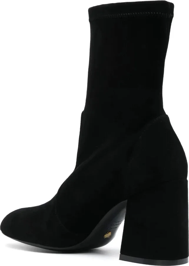 80mm Mid-Calf Suede Boots - Image 3