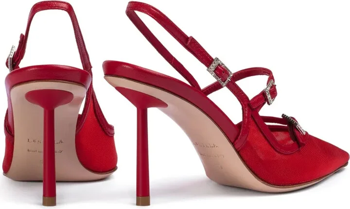 80mm Morgana slingback pumps - Image 3