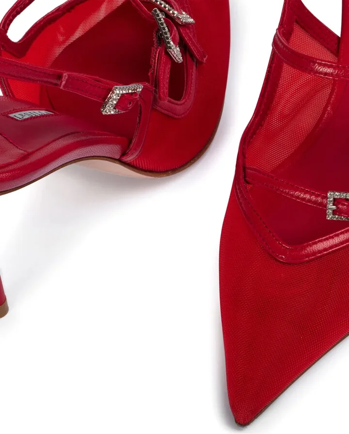 80mm Morgana slingback pumps - Image 4