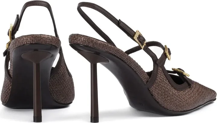 80mm Morgana slingback pumps - Image 3