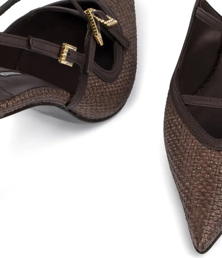 80mm Morgana slingback pumps - Image 4