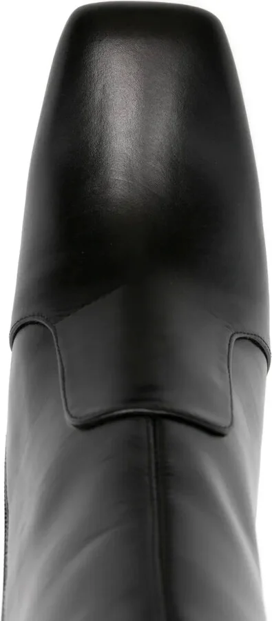 80mm Oysi geometric-block heel ankle boots - Image 4