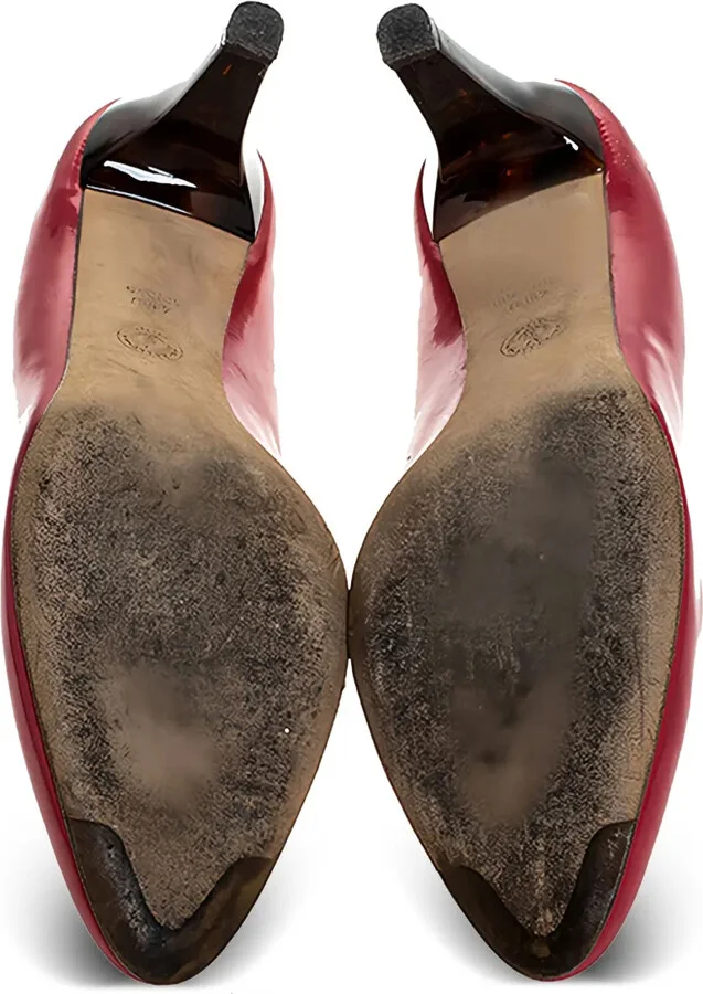 80mm Patent-Finish Leather Pumps - Image 4