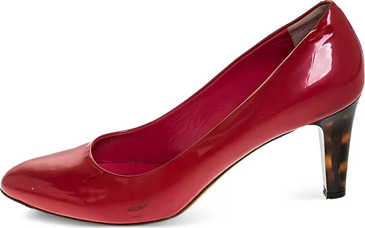 80mm Patent-Finish Leather Pumps