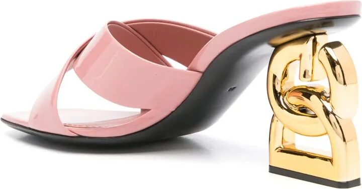 80mm Patent Leather 3.5 Mules - Image 3