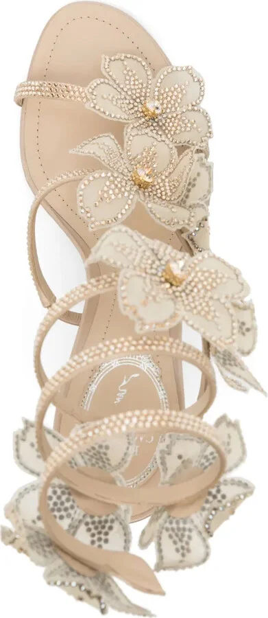 80mm Peach Flower sandals - Image 4
