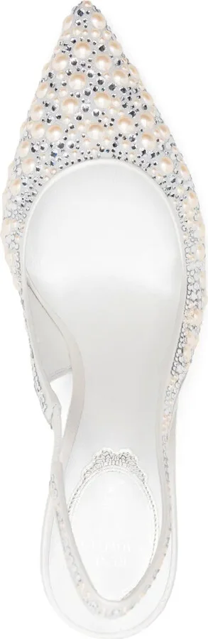 80mm Pearl-Embellished Pumps - Image 4