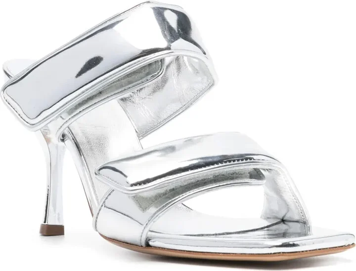 80mm Perni 03 laminated sandals - Image 2