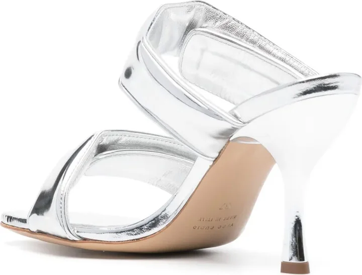 80mm Perni 03 laminated sandals - Image 3