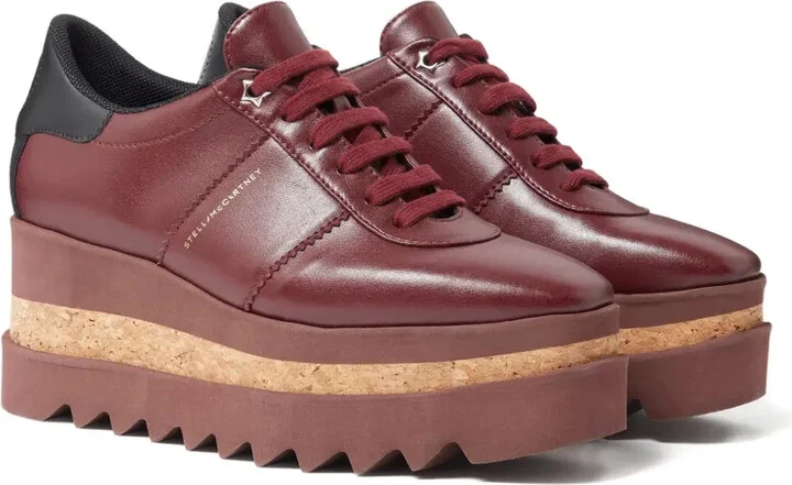 80mm Platform Lace-Up Sneakers - Image 2