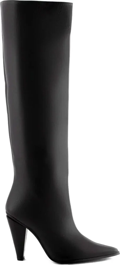 80mm Pointed-Toe High Boots