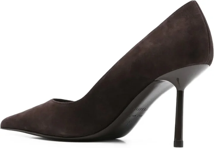 80mm Pointed-Toe Leather Pumps - Image 3