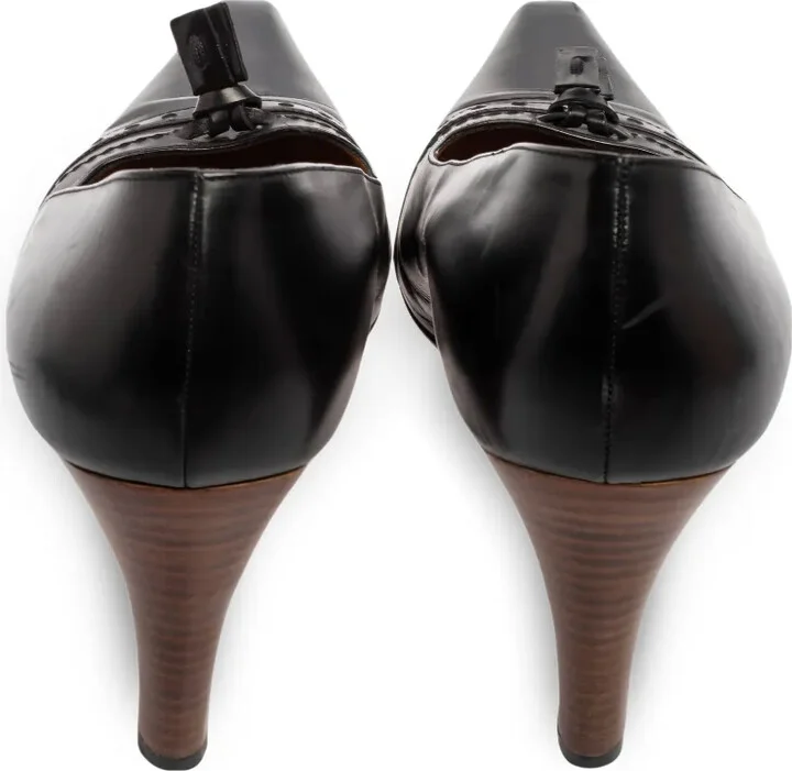 80mm Pointed-Toe Leather Pumps - Image 3