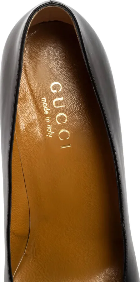 80mm Pointed-Toe Leather Pumps - Image 5
