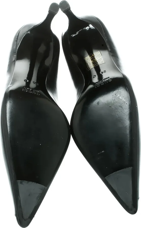 80mm Pointed-Toe Leather Pumps - Image 3