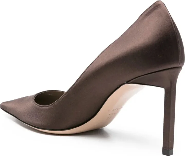 80mm Pointed-Toe Satin Pumps - Image 3