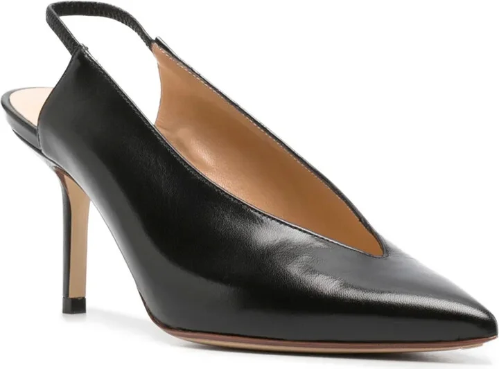 80mm Pointed-Toe Slingback Pumps - Image 2