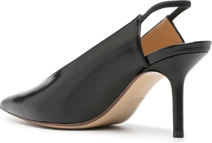 80mm Pointed-Toe Slingback Pumps - Image 3