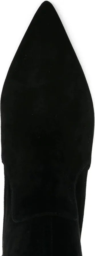 80mm Pointed-Toe Stretch-Knit Boots - Image 4