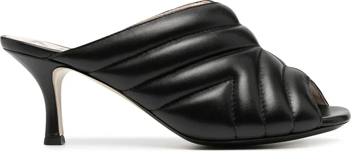 80mm Quilted Mules