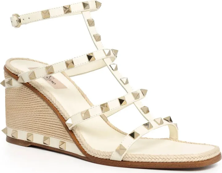 80mm Rockstud wedge sandals - Image 2