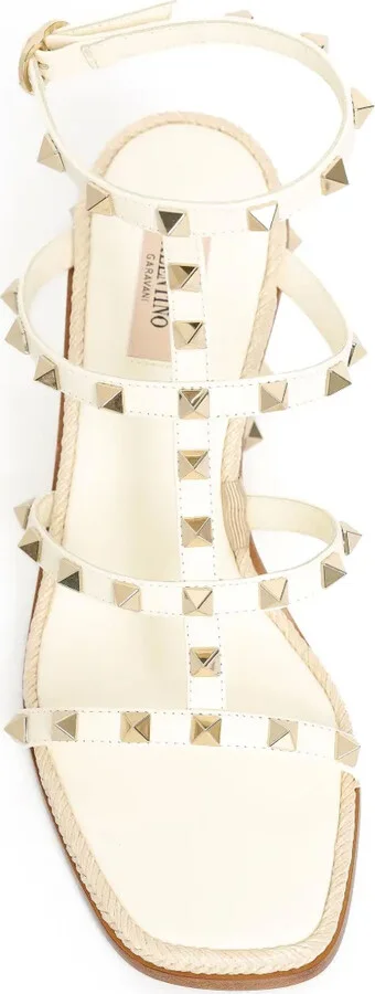 80mm Rockstud wedge sandals - Image 4