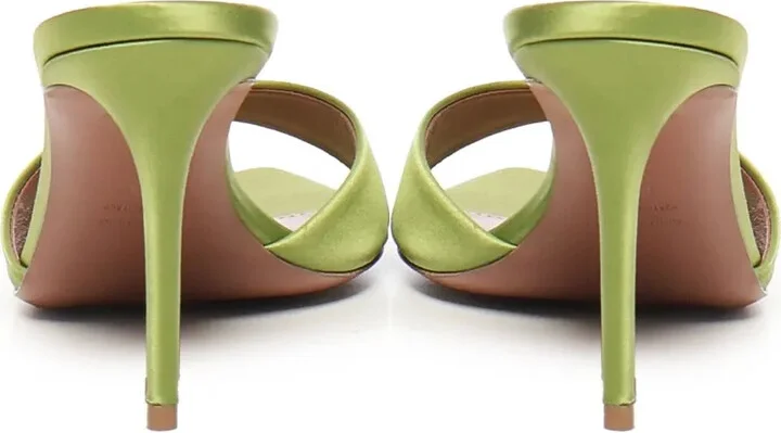 80mm Satin Open-Toe Sandals - Image 4