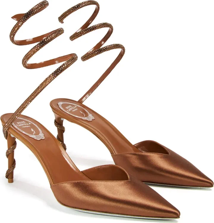 80mm Satin Pumps - Image 2